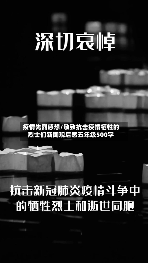 疫情先烈感想/敬致抗击疫情牺牲的烈士们新闻观后感五年级500字