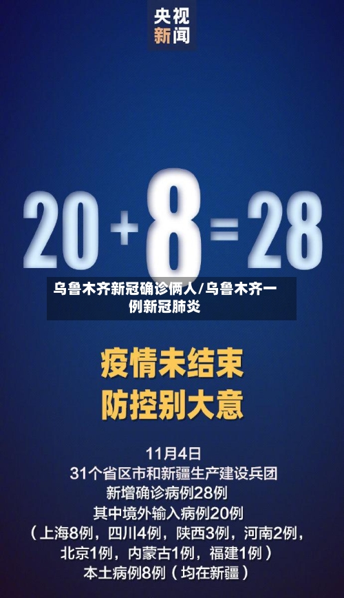乌鲁木齐新冠确诊俩人/乌鲁木齐一例新冠肺炎-第2张图片