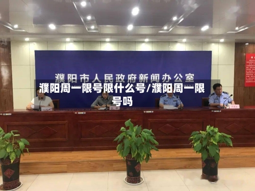 濮阳周一限号限什么号/濮阳周一限号吗