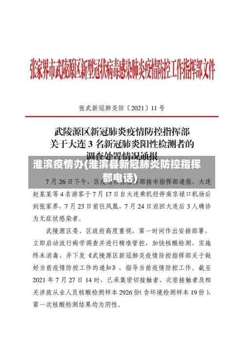 淮滨疫情办(淮滨县新冠肺炎防控指挥部电话)-第2张图片