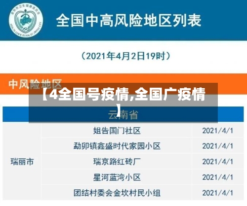 【4全国号疫情,全国广疫情】