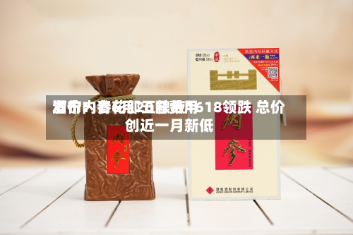 酒价内参6月20日费用发布：青花郎五粮液1618领跌 总价创近一月新低-第3张图片