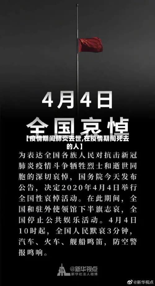 【疫情期间肺炎去世,在疫情期间死去的人】-第2张图片