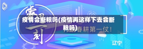 疫情会断粮吗(疫情再这样下去会断粮吗)