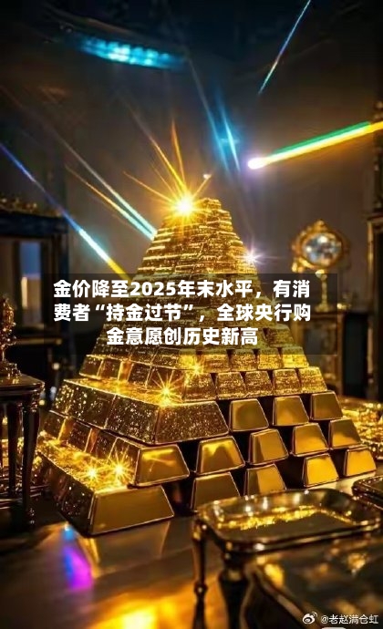 金价降至2025年末水平，有消费者“持金过节”	，全球央行购金意愿创历史新高-第2张图片