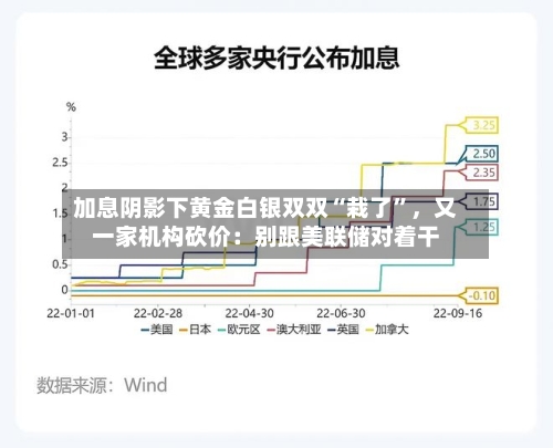 加息阴影下黄金白银双双“栽了”	，又一家机构砍价：别跟美联储对着干-第2张图片