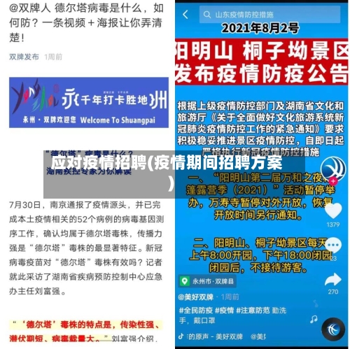 应对疫情招聘(疫情期间招聘方案)-第2张图片