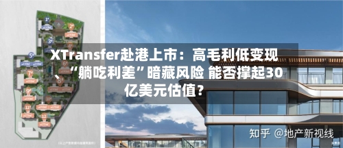 XTransfer赴港上市：高毛利低变现、“躺吃利差”暗藏风险 能否撑起30亿美元估值？