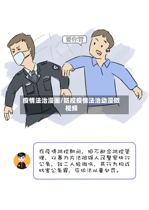 疫情法治漫画/防控疫情法治动漫微视频