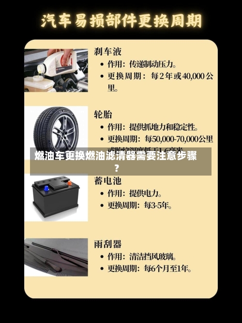 燃油车更换燃油滤清器需要注意步骤？-第2张图片