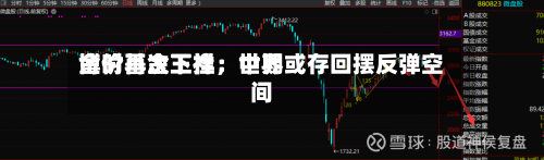 博时基金王祥：世界金价再次下挫，中期或存回摆反弹空间-第2张图片