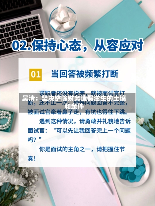 吴清：坚决铲除财务造假滋生的土壤和条件-第3张图片