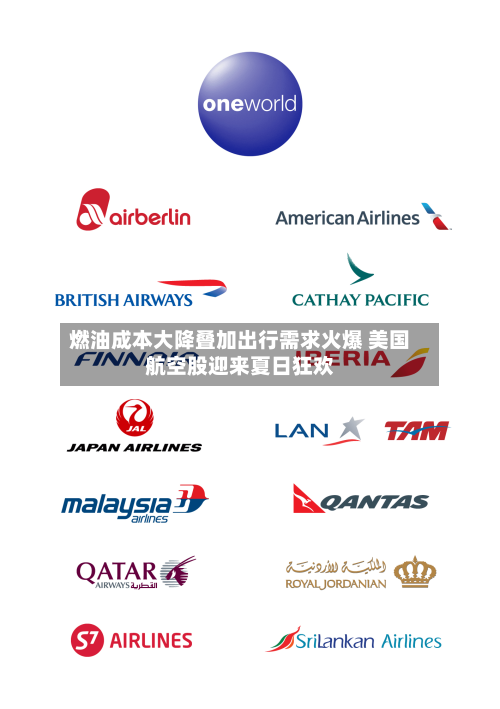 燃油成本大降叠加出行需求火爆 美国航空股迎来夏日狂欢