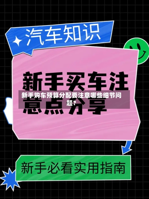 新手购车预算分配要注意哪些细节问题？-第2张图片