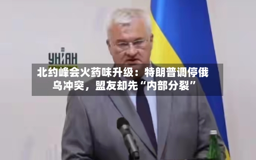 北约峰会火药味升级：特朗普调停俄乌冲突，盟友却先“内部分裂”-第3张图片