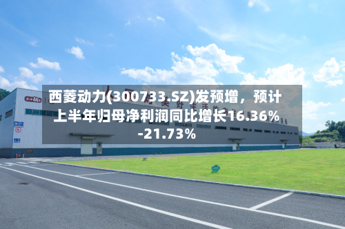 西菱动力(300733.SZ)发预增，预计上半年归母净利润同比增长16.36%-21.73%