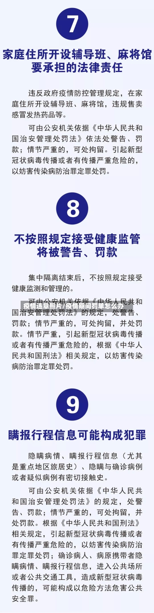 疫情违章照片/疫情期间罚单怎么办-第3张图片