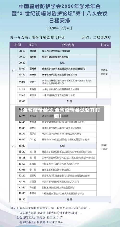 【全省疫情会议,全省疫情会议召开时间】-第2张图片