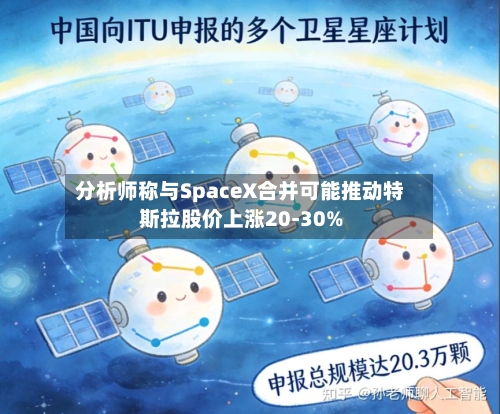 分析师称与SpaceX合并可能推动特斯拉股价上涨20-30%