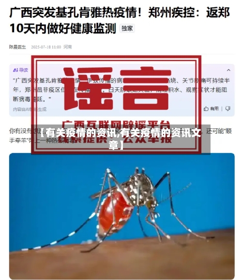 【有关疫情的资讯,有关疫情的资讯文章】-第2张图片