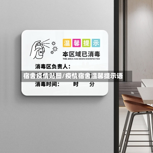 宿舍疫情贴图/疫情宿舍温馨提示语-第2张图片