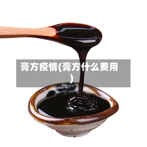 膏方疫情(膏方什么费用)-第3张图片