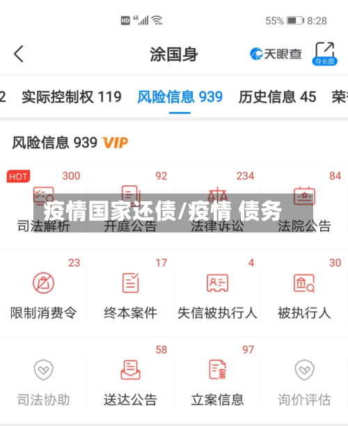 疫情国家还债/疫情 债务