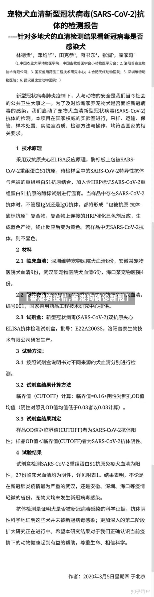 【香港狗疫情,香港狗确诊新冠】-第3张图片