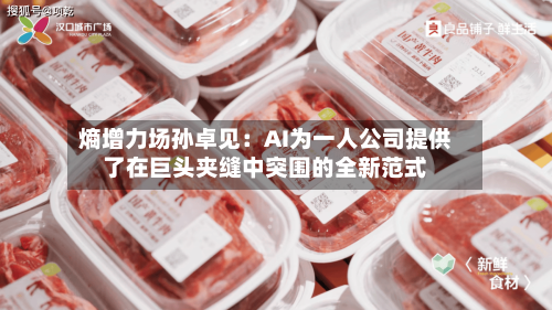 熵增力场孙卓见：AI为一人公司提供了在巨头夹缝中突围的全新范式-第3张图片