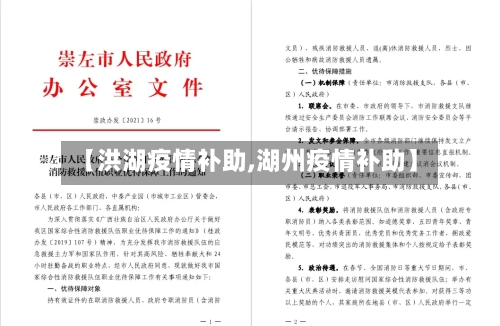 【洪湖疫情补助,湖州疫情补助】