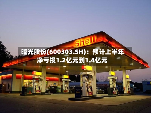 曙光股份(600303.SH)：预计上半年净亏损1.2亿元到1.4亿元-第3张图片