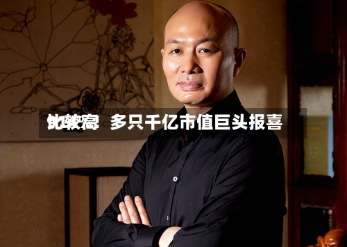 比较高914%！多只千亿市值巨头报喜