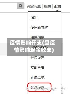 疫情影响开支(受疫情影响现金收支)