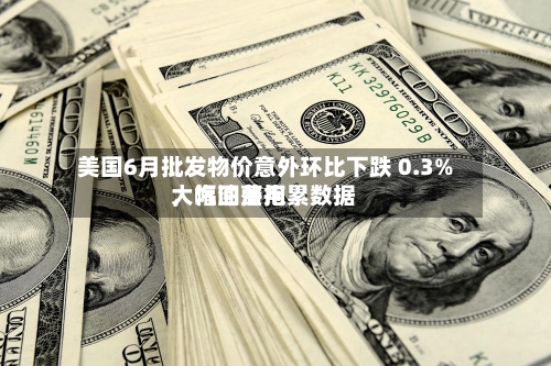 美国6月批发物价意外环比下跌 0.3%，汽油费用大幅回落拖累数据-第3张图片