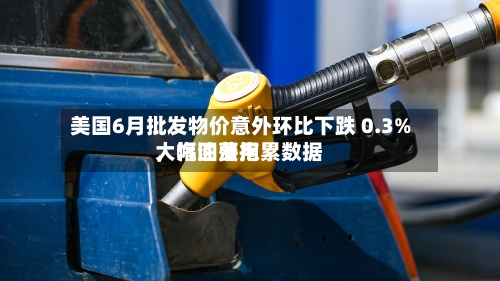 美国6月批发物价意外环比下跌 0.3%，汽油费用大幅回落拖累数据-第2张图片