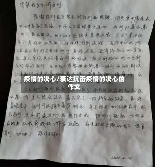 疫情的决心/表达抗击疫情的决心的作文-第3张图片